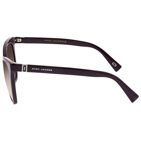 NEW Marc Jacobs Marc 336/S Plum Brown Gradient Cat Eye Sunglasses Designer UV New Authentic Marc Jacobs Brown Gradient Cat Eye Ladies  main image 3