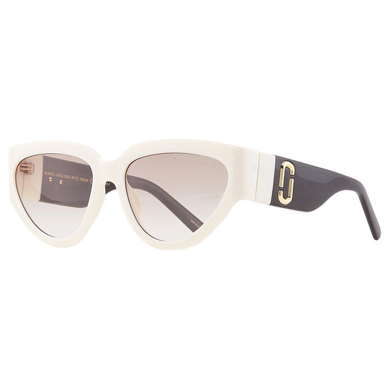 Marc Jacobs キャットアイサンクラス MARC645S CCPHA Marc Jacobs MARC 645/S - CCP HA White Black | Sunglasses Woman