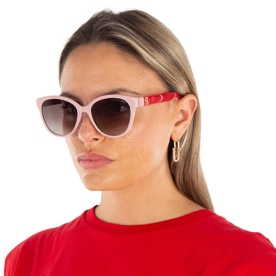 Marc Jacobs Brown Gradient Cat Eye Ladies Sunglasses MARC