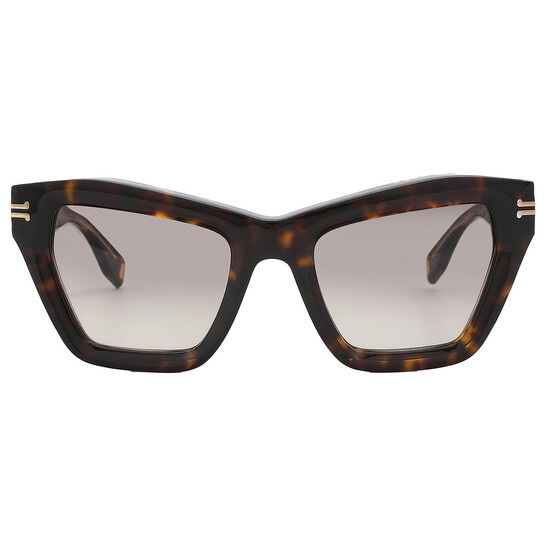 Marc Jacobs キャットアイフレムサンクラス MJ1001S KRZHA Amazon.com: Marc Jacobs MJ 1001/S Black/Grey Shaded 51/21