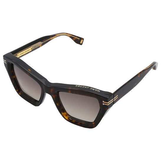 Marc Jacobs Brown Gradient Cat Eye Ladies Sunglasses MJ 1001