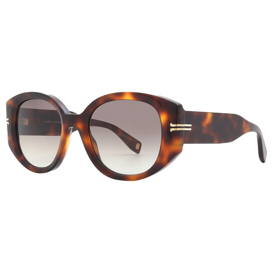 Marc by Marc Jacobs Brown Oval Sunglasses Frames Marc Jacobs Brown Gradient MJ 1013/S Oval Sunglasses Marc  main image 4