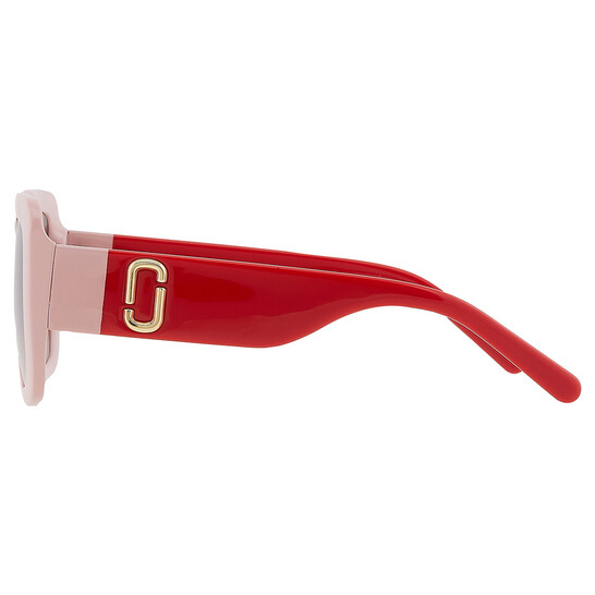 Marc Jacobs Brown Square Ladies Sunglasses MARC 647/S 0C48