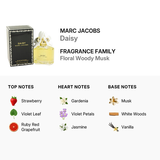 Marc Jacobs Daisy / Marc Jacobs EDT Spray 3.4 oz (100 ml) (w) - 546x546 Image #3