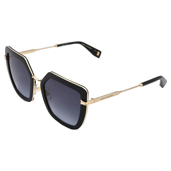 Marc Jacobs Dark Grey Shaded Butterfly Ladies Sunglasses MJ 