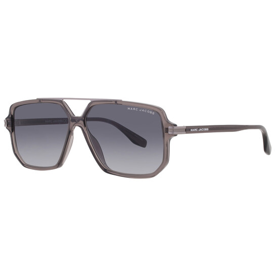 Marc Jacobs Dark Grey Shaded Navigator Men's Sunglasses MARC 417/S