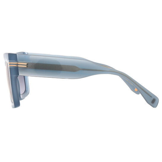 Marc Jacobs Dark Grey Shaded Square Ladies Sunglasses MJ