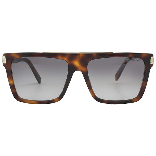 Marc Jacobs Gradient Brown Square Men's Sunglasses MARC 568