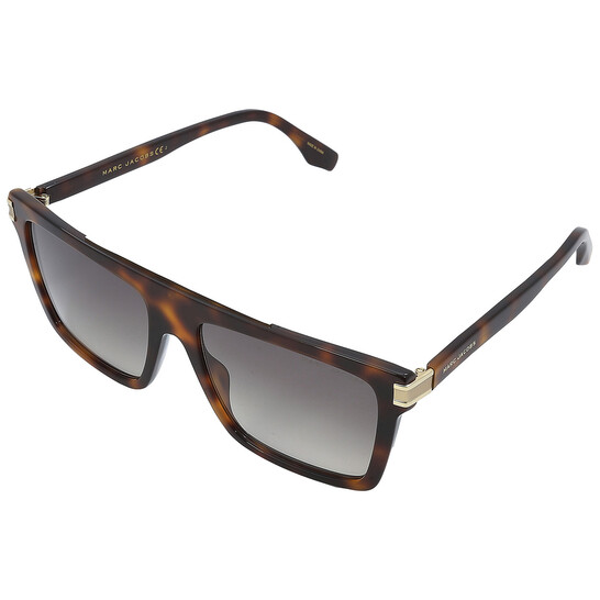 Marc Jacobs Gradient Brown Square Men's Sunglasses MARC 568