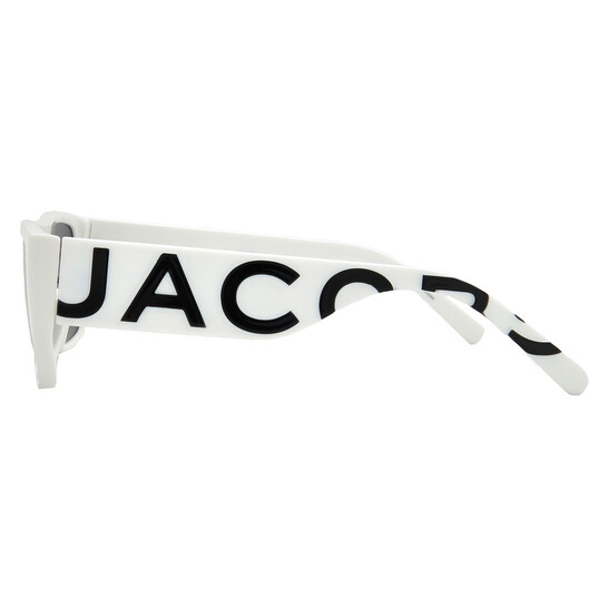 Marc Jacobs Grey Browline Unisex Sunglasses MARC LOGO 096/S 0CCP