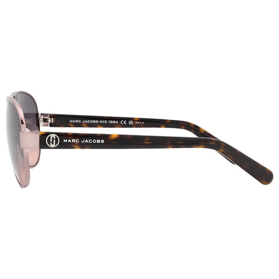 ● MARC JACOBS ● サングラス Fuchsia / Grey / 61mm Marc Jacobs Grey Fuchsia Pilot Ladies Sunglasses MARC 699/S
