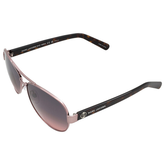 Marc Jacobs Grey Fuchsia Pilot Ladies Sunglasses MARC 699/S  display picture 2