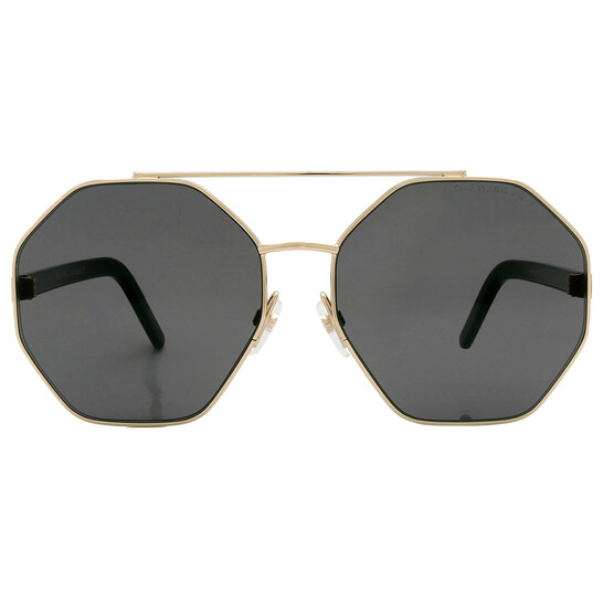 Marc Jacobs Geometric Sunglasses Gray Marc Jacobs Grey Azure Gradient Geometric Ladies Sunglasses  main image 2