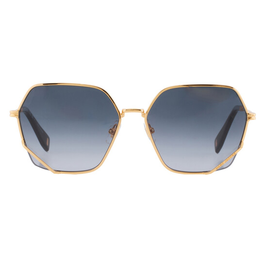 Marc Jacobs Geometric Sunglasses Gray Marc Jacobs Grey Azure Gradient Geometric Ladies Sunglasses  main image 3