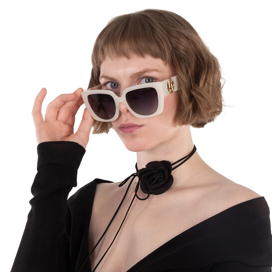 Marc Jacobs Grey Gradient Butterfly Ladies Sunglasses MARC  display picture 1