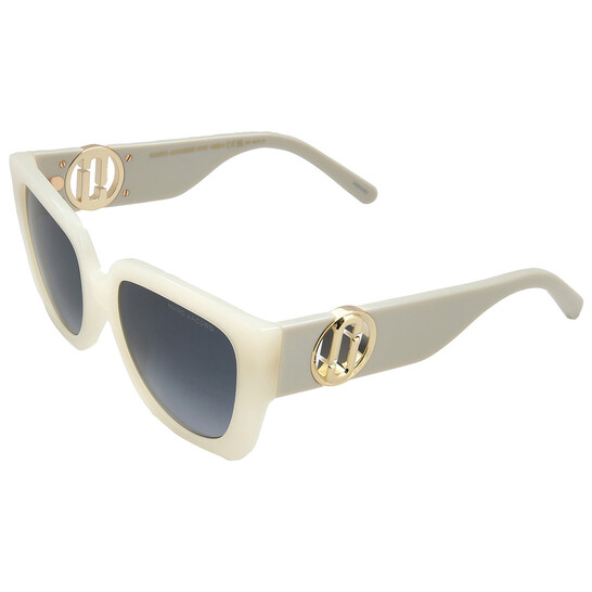 Marc Jacobs Grey Gradient Butterfly Ladies Sunglasses MARC