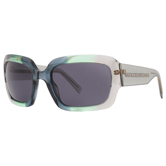 NEW Marc Jacobs MARC 574/S-08YW IR Green Grey Sunglasses Marc Jacobs Grey Rectangular Ladies Sunglasses MARC 574/S  main image 3