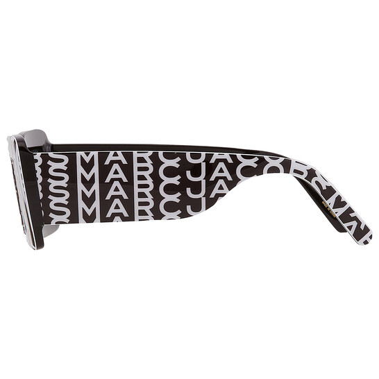 MARC JACOBS スクエア サングラス 51mm MARC 488/N/S-003K Marc Jacobs Grey Square Ladies Sunglasses MARC 488/N/S 003K