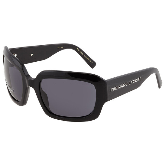 Marc Jacobs Grey Square Ladies Sunglasses 574/S 0807/IR 59 marc-jacobs-grey-square-ladies  main image 3