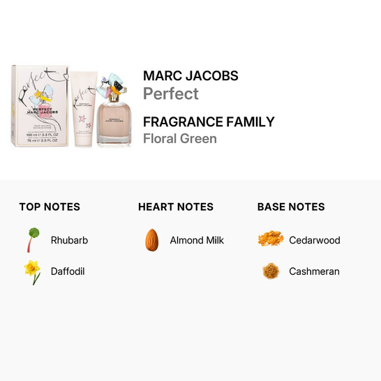 Marc Jacobs Ladies Perfect Gift Set Fragrances 3616303311582