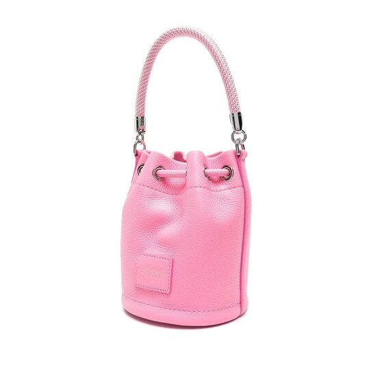 Marc Jacobs Petal Pink The Leather Mini Bucket Bag