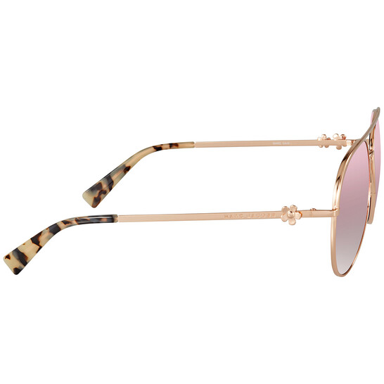 Marc by Marc Jacobs Mirrored Pink Sunglasses Marc Jacobs Pink Mirrored Pilot Sunglasses MARC DAISY 2  main image 4