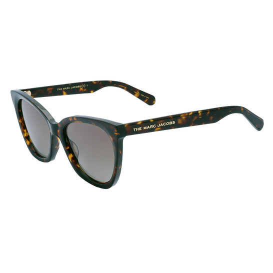 Marc Jacobs オハルフレムサンクラス MJ1047S 01Q The Marc Jacobs Polarized Women's Havana Cat-Eye Sunglasses