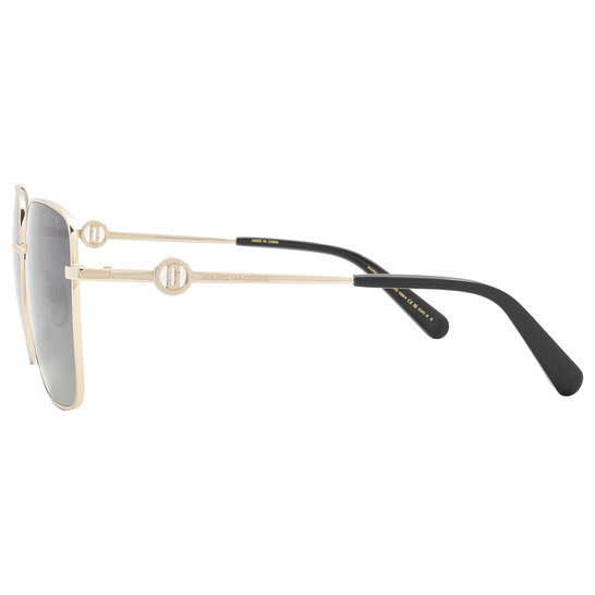 Marc Jacobs Polarized Grey Gradient Square Ladies Sunglasses  display picture 1