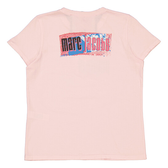 Marc Jacobs フリント Tシャツ トレス 2S5RDR083C140 178 Marc Jacobs Pretty In Pink X The Pink T-Shirt, Size Medium