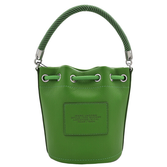 【MARC JACOBS】☆新色カーキ☆ THE LEATHER BUCKET BAG Marc Jacobs Green 'The Leather Bucket' Bag Marc Jacobs