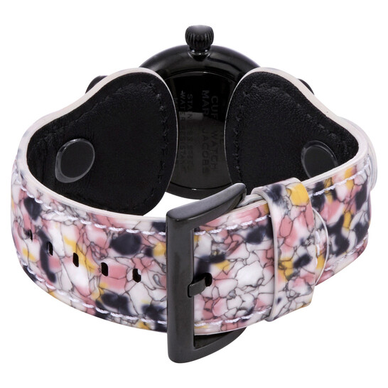 The Cuff Watch by Marc Jacobs with Floral Pattern Strap The Cuff Watch by Marc Jacobs with Floral Pattern  main image 2