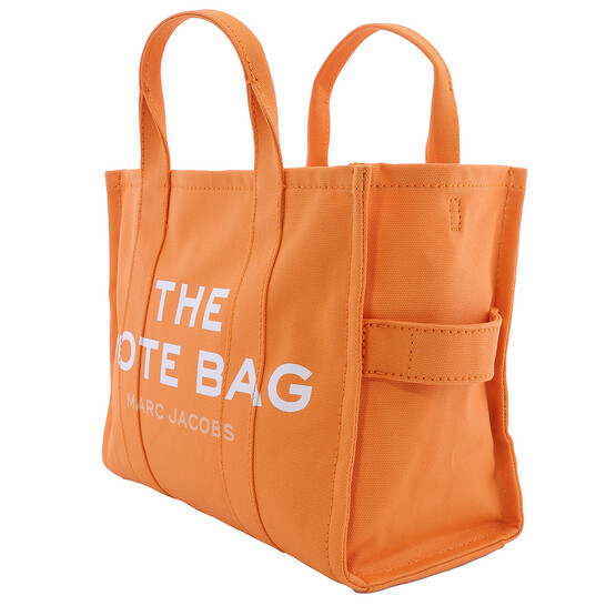 Marc Jacobs The Medium Canvas Tote Bag - Tangerine Marc Jacobs The Medium Canvas Tote Bag - Tangerine