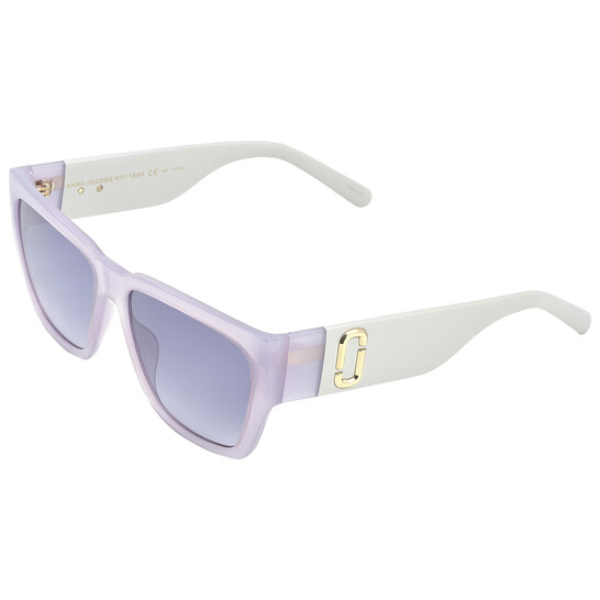 Marc Jacobs Violet Shaded Rectangular Ladies Sunglasses MARC