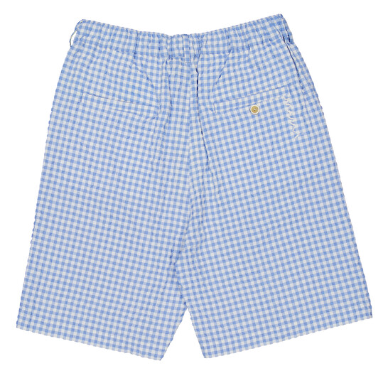 Marni Check Print Straight-Leg Shorts, Brand Size 48 (Waist Size 32") - 546x546 Image #7