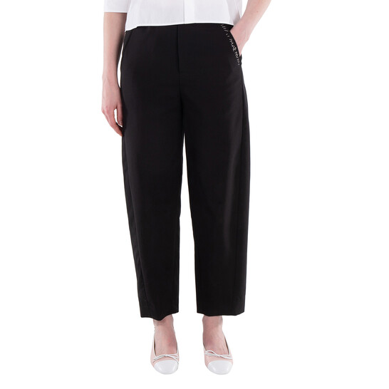 Marni Tropical Straight Wool Trousers, Brand Size 40 ( US Size 8