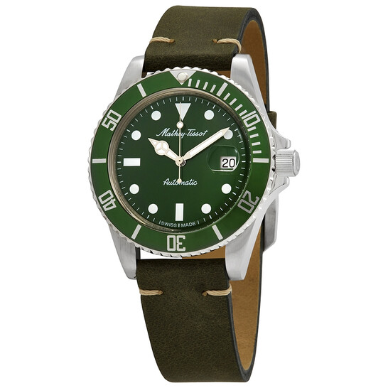 Mathey-Tissot Mathey Vintage Automatic Green Dial Men's Watch H9010ATLV - 546x546
