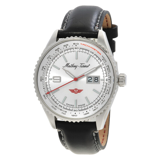 Mathey-Tissot Atlas Quartz Silver Dial Men's Watch MTWG9001101