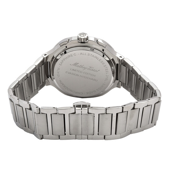 Mathey-Tissot Evasion Chronograph Quartz Blue Dial Men's Watch