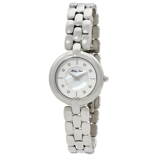 Mathey-Tissot Farah Quartz Silver Dial Ladies Watch D956AI