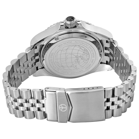 Mathey-Tissot GMT Automatic Black Dial Pepsi Bezel Men's