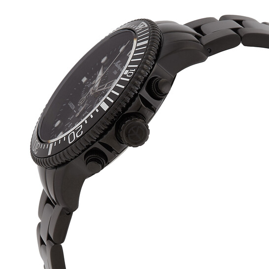 Mathey-Tissot Lagoon Chronograph Quartz Black Dial Men's Watch