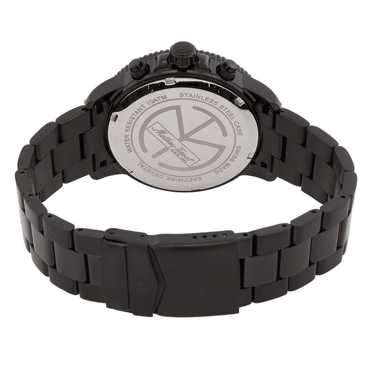 Mathey-Tissot Lagoon Chronograph Quartz Black Dial Men's Watch