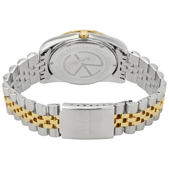 Mathey-Tissot Mathey II Quartz Crystal Gold Dial Men's Watch