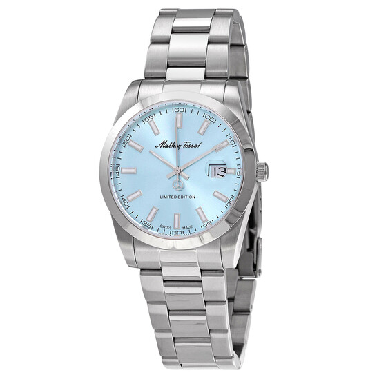 Mathey-Tissot Mathy I LE Quartz Blue Dial Men's Watch H451BU