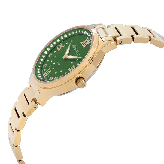 diosaです。 Mathey-Tissot Nicole Diamond Quartz Green Dial Ladies Watch