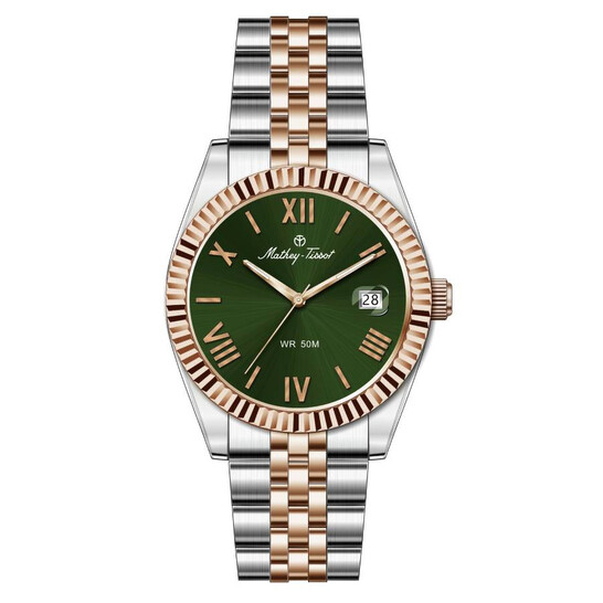 Mathey-Tissot Quartz Dark Green Dial Men's Watch H250953B-C
