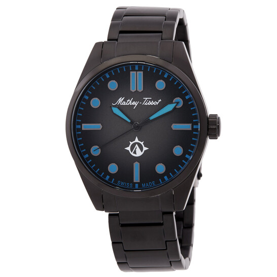 Mathey-Tissot Ranger Quartz Black Dial Men's Watch MTWG4001102