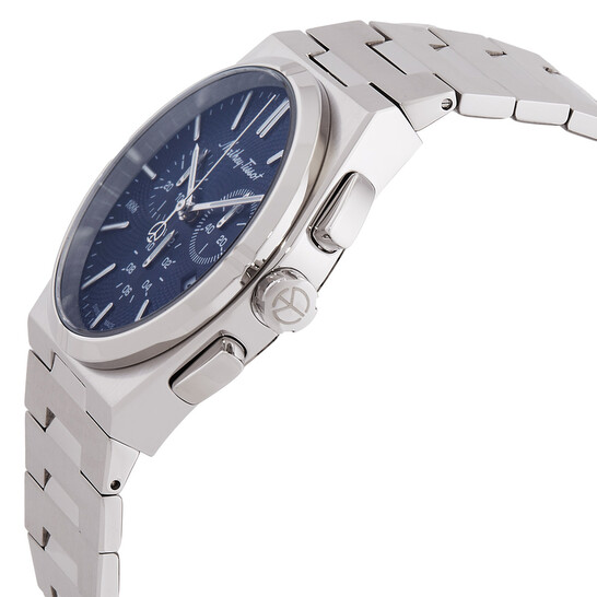 Mathey-Tissot Zeus Chronograph Quartz Blue Dial Men's Watch