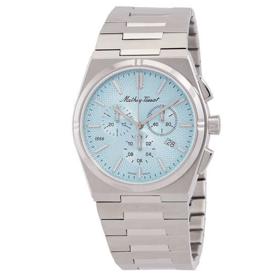 Mathey-Tissot Zeus Chronograph Quartz Blue Dial Men's Watch