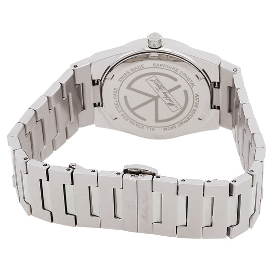 Mathey-Tissot Zeus Lady Diamond Quartz White Dial Watch D118SAI